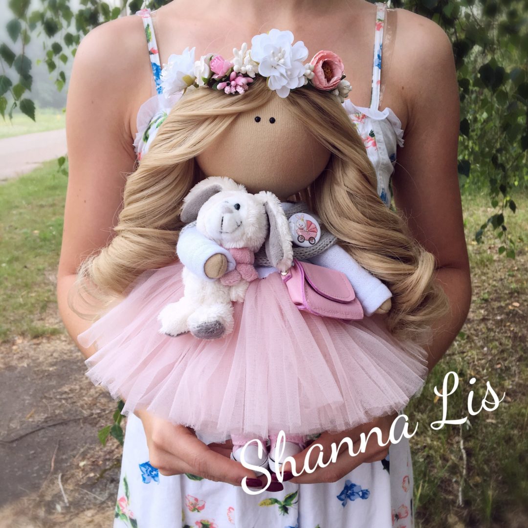 Интерьерные текстильные куколки от Shanna Lis